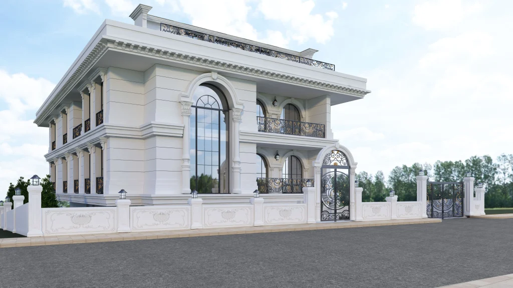 Florya konut projesinde dış cephe kurgusu ve açıklık düzeni